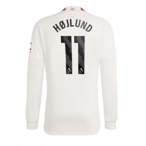 Manchester United Rasmus Hojlund #11 Alternativní Dres 2023-24 Dlouhý Rukáv